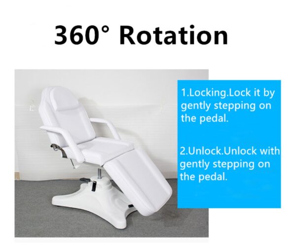 Derma chair features